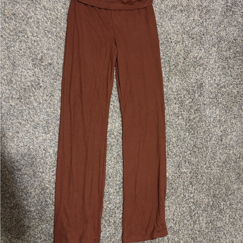 Wild Fable Rust Wide Leg Pants